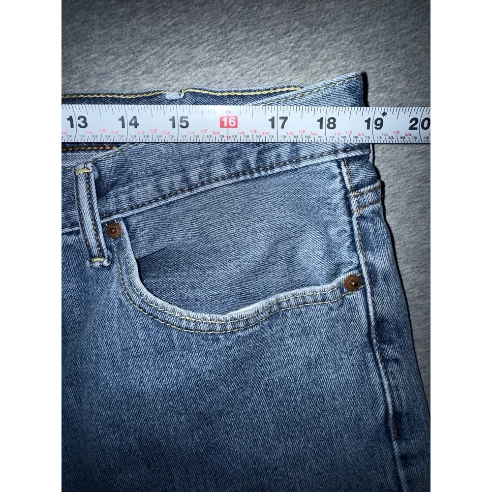 Levi 505 Mens Jeans 38x30* Regular Fit Straight Leg Workwear Inseam Measures 27